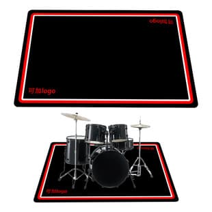 Wholesale Drop Shipping Drum Pad Electronic Drum Pad Jazz Drum Soundproof Electronic Drum Mat Cross-Border Direct Shipping Thickened Piano Foldable