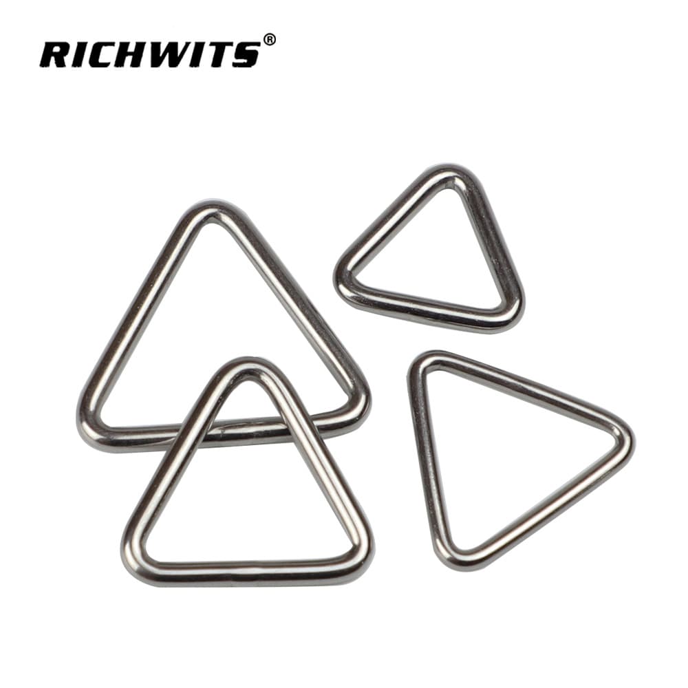 Stainless Steel Triangle Ring Triangle Connector Ring Luggage Accessories Hardware Fittings 304 316 Equilateral Triangle Ring