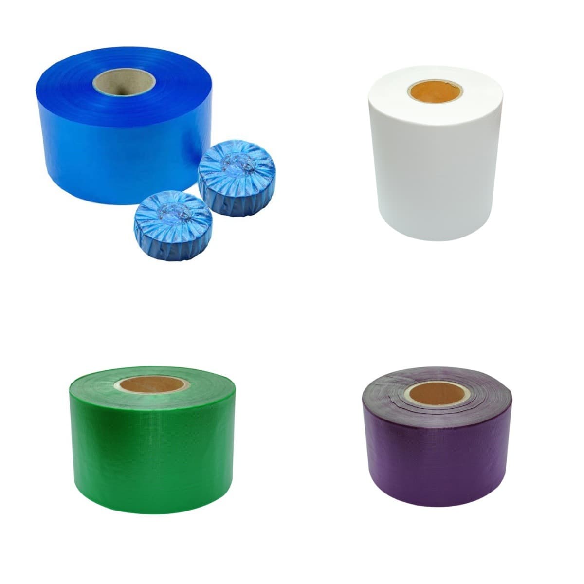 Source Factory PVA Water-Soluble Packaging Film, Toilet Block Packaging Film, Eco-Friendly Degradable, Customizable Colors and Sizes