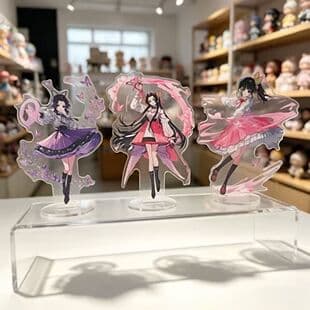 New Demon Slayer Butterfly Shinobu Peripheral Anime Acrylic Standee High-Quality Beautiful Desktop Decoration 11