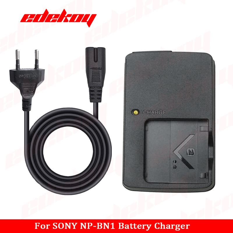 BC-CSN Compatible with Sony NP-BN1 Lithium Battery for DSC-TX5, TX30, TX55, etc. Camera Charger