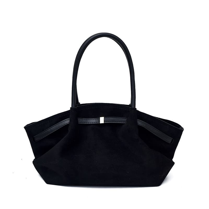 Cross-border large capacity tote bag, women's new autumn winter high-end commuter bag, shoulder bag vintage
