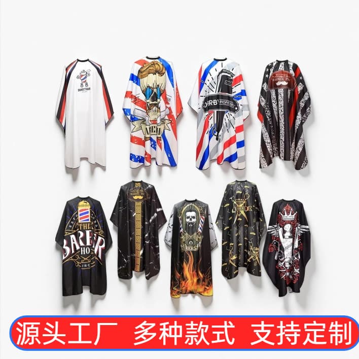 Hairdresser Extra Large Hair Cutting Cape Salon Home Barber Professional TikTok Viral Barber Shop Apron