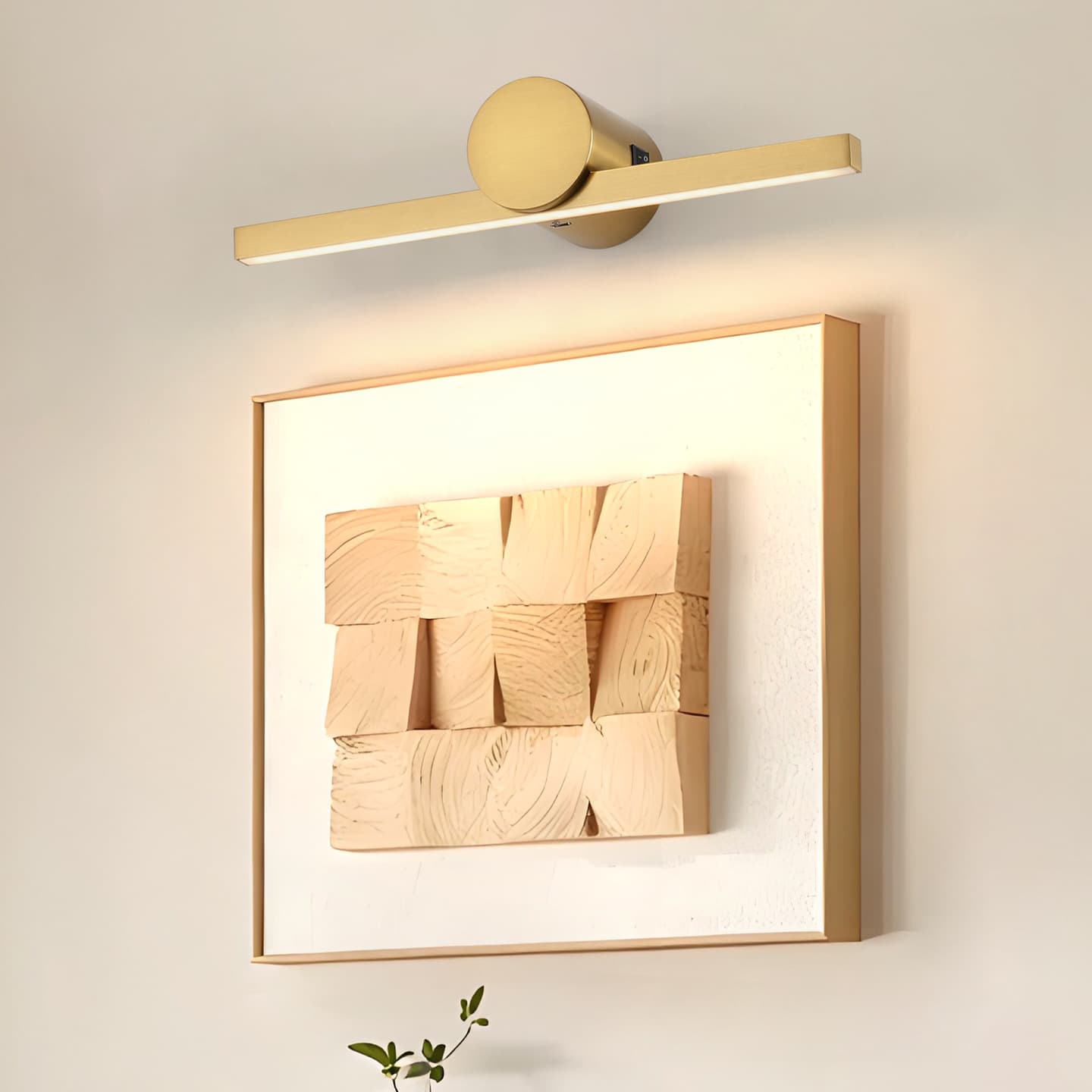 Jusheng cross-border battery rechargeable picture lamp wireless wall hanging picture lamp bathroom bathroom vanity simple wall lamp