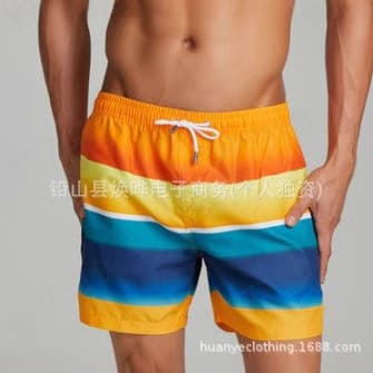 2024 Summer Men's Shorts 3D Digital Print Casual Beach Shorts Custom Design Summer Casual Shorts