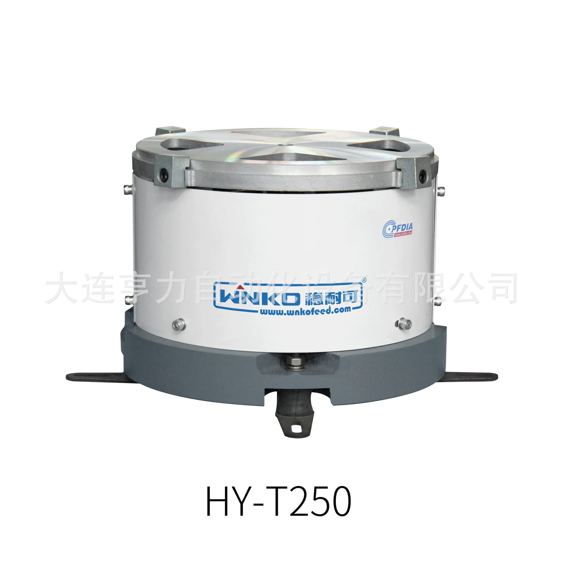 HY-T250 Piezoelectric Base Matched with Light-duty Linear Vibratory Bowl for Hardware Screws and Plastic Parts Feeding