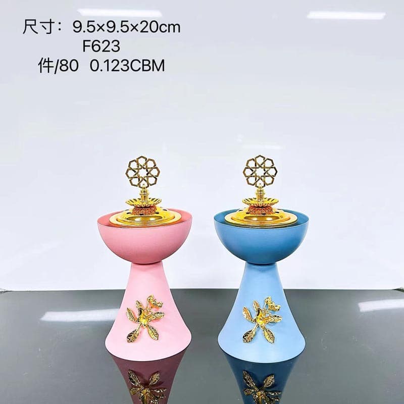 Factory Wholesale Iron Art Incense Burner, Middle East Incense Burner, Arab Carbon Incense Burner, Desktop Incense Burner