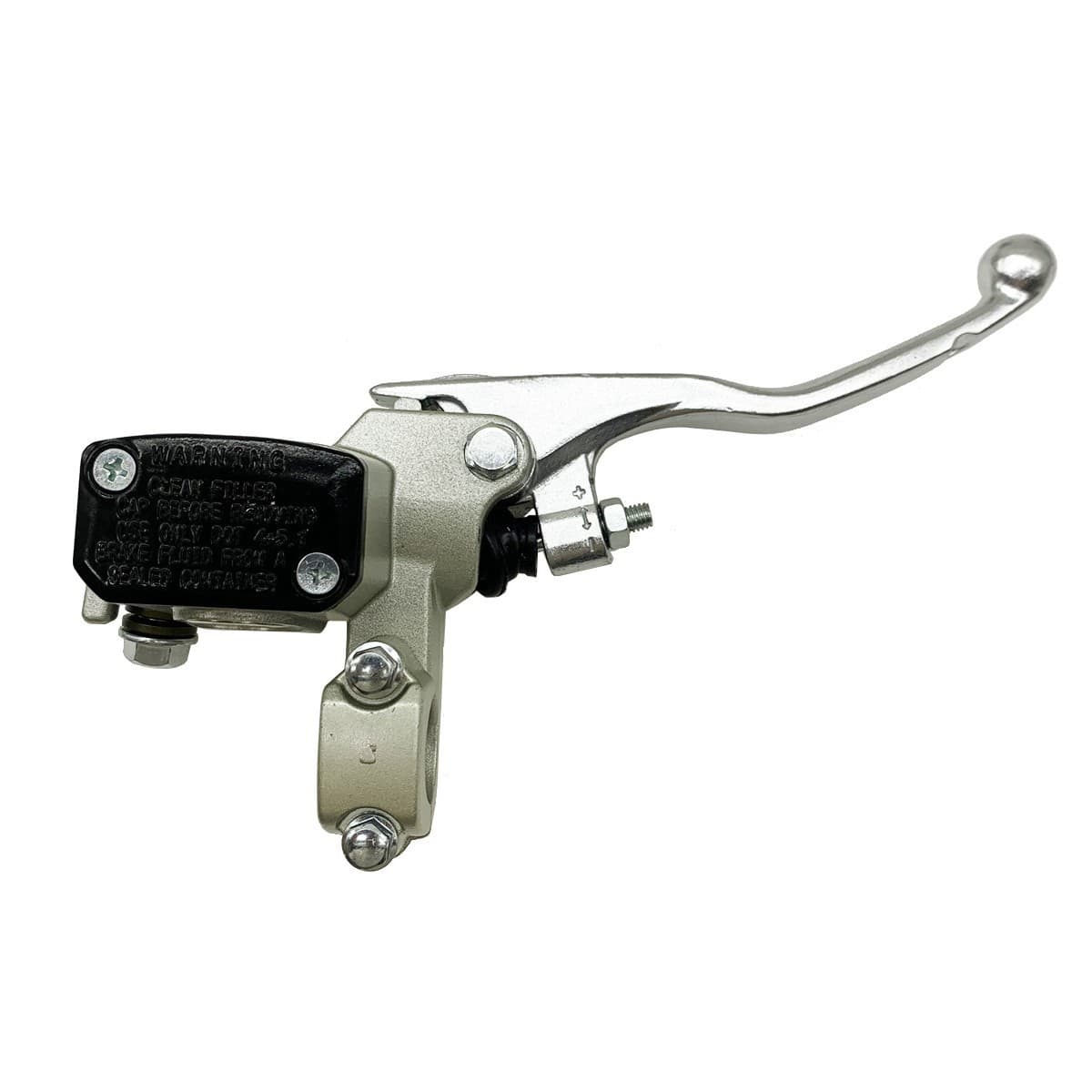 Off-Road Motorcycle Parts KTM Silver Front Disc Brake Master Cylinder with Folding Lever Hydraulic Brake Pump