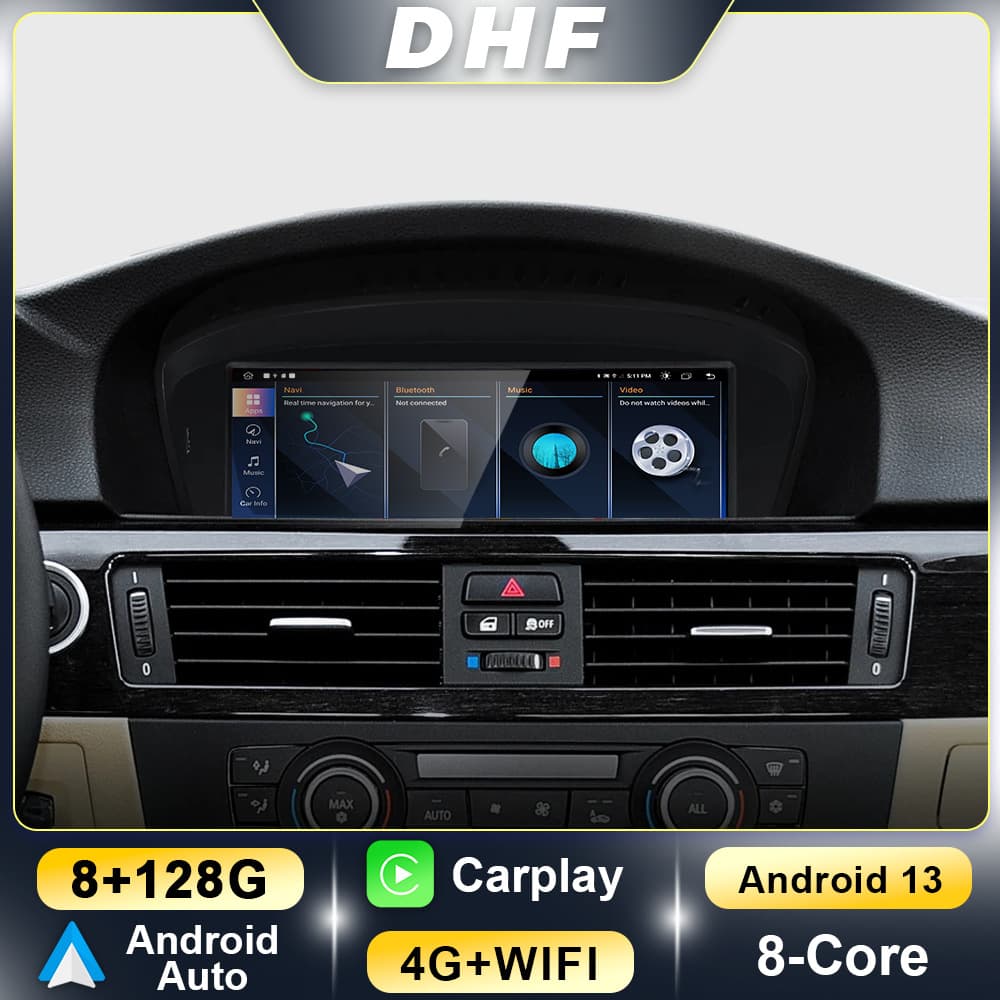 Android Large Screen Navigation for BMW 5 Series E60