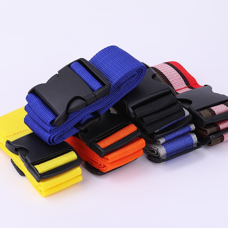 Suitcase Straps without Password, Flat Luggage Belts, Suitcase Packing Tying Ropes, Thickened Fixed Straps