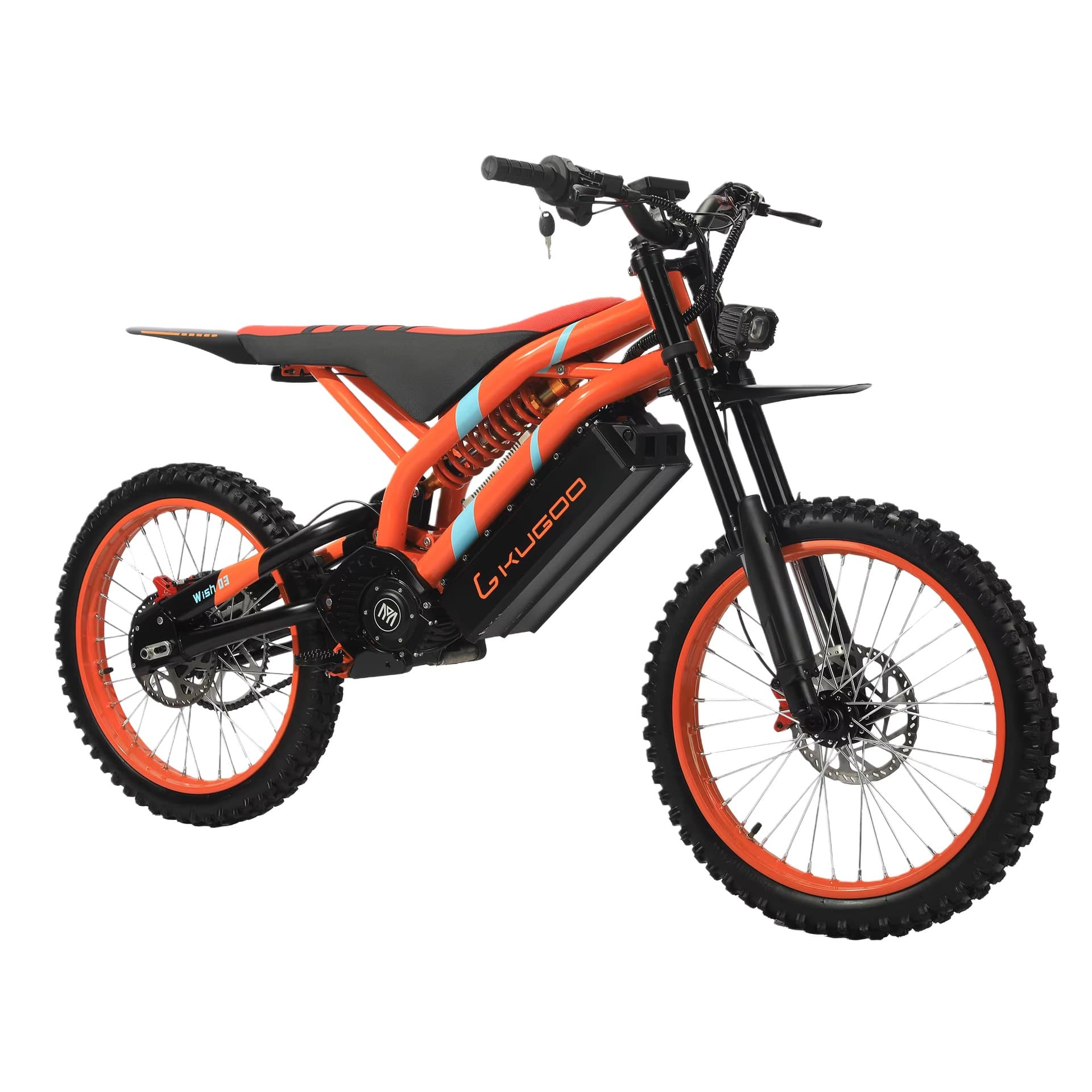 KUGOO WISH 03 Electric Moped Ebike 6000W 72V 70KM Range 95km/h