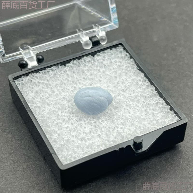 Foam pads for mineral display boxes, white pads, hardened, non-yellowing, factory direct sales.