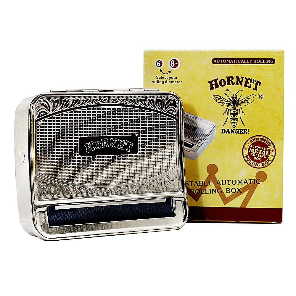 Hornet 78mm tinplate cigarette box display box packaging manual cigarette rolling machine Cigarette box