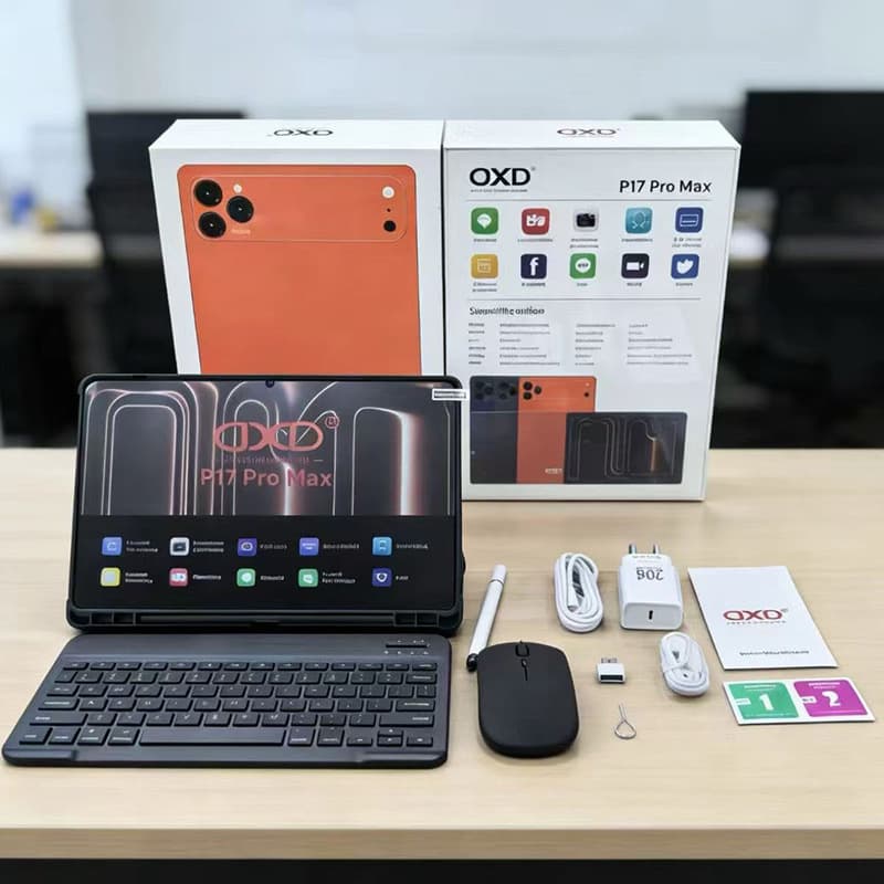 Cross-Border P17 Pro Max Android Smart Dxd Tablet Computer 6+128GB Large Screen Eye-Protection Tablet Manufacturer in Stock