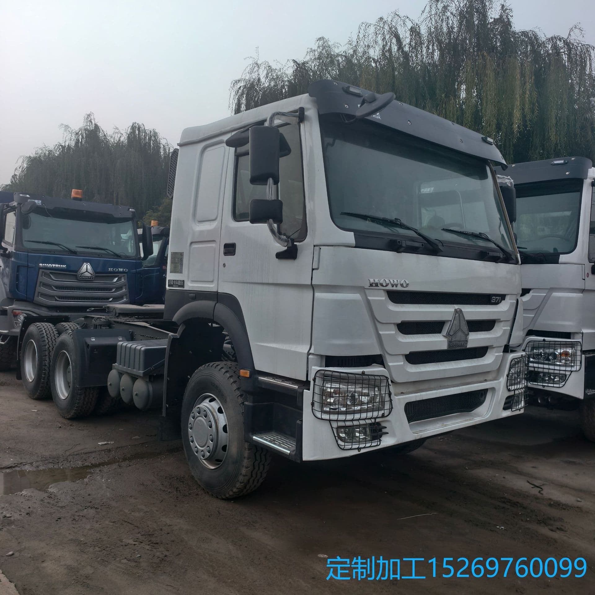 Cross-border Heavy Truck HOWO Tractor 380HP 6x4 Tractor HOWO Tractor 371HP Trailer Towing