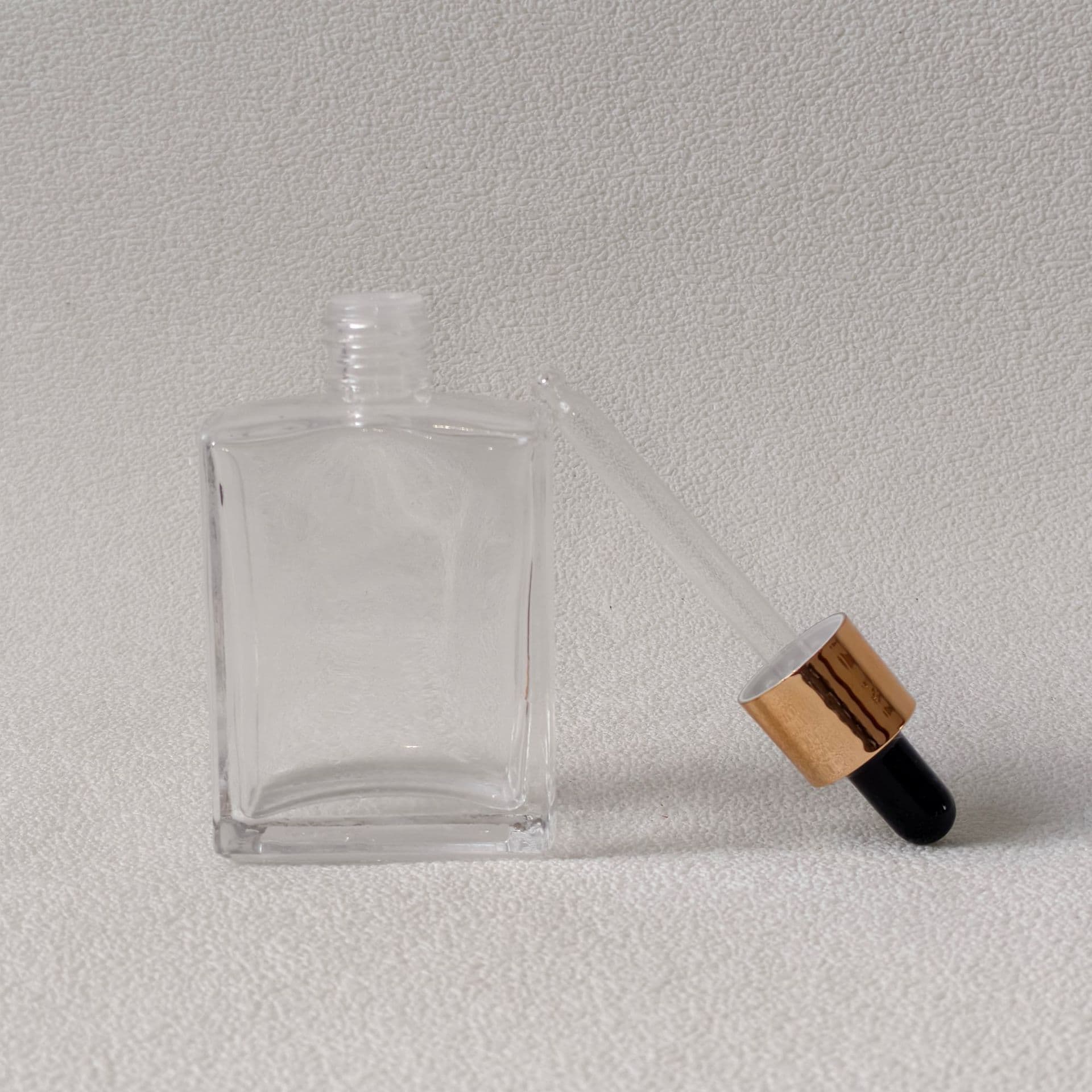 1688 In Stock Ins Style Glass Foundation Bottle 30ml 50ml Large Capacity High Transparency Quick Ship Cosmetics