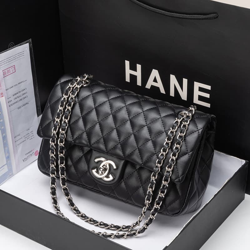 Xiao Xiang Jia CF Quilted Chain Bag Classic Style Underarm Bag New Women's Bag Fashion Versatile Shoulder Bag Trendy Crossbody Bag