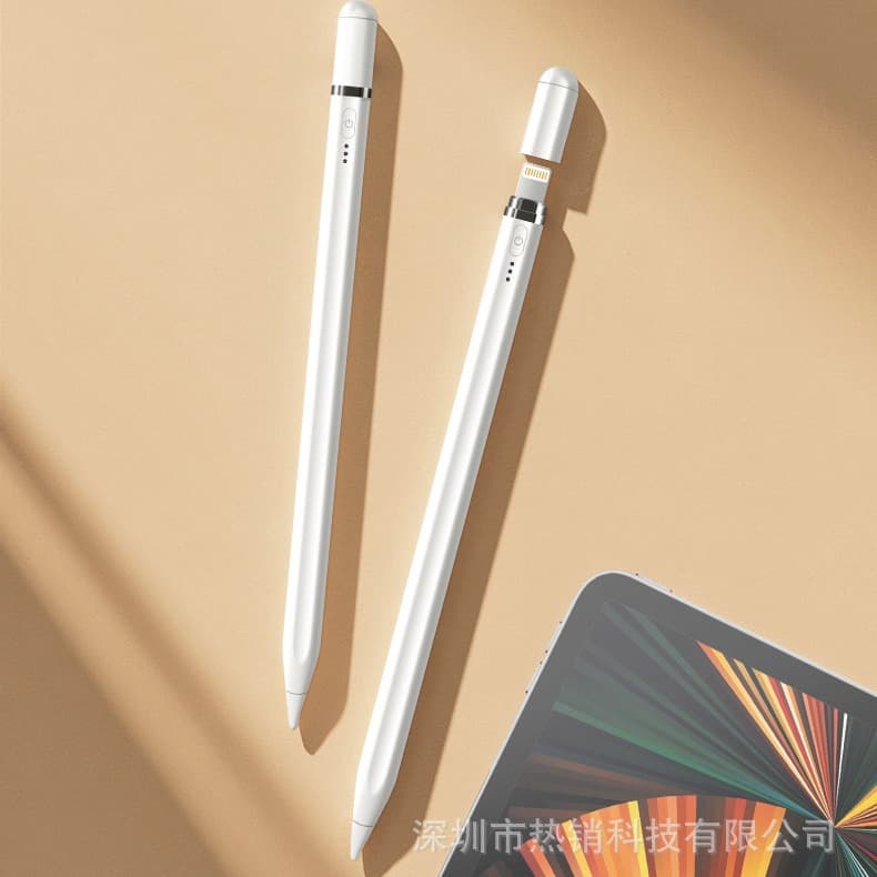 In Stock Active Pencil for iPad Capacitive Touchscreen Stylus Magnetic Attachment Tilt Sensitivity Palm Rejection Handwriting Pen