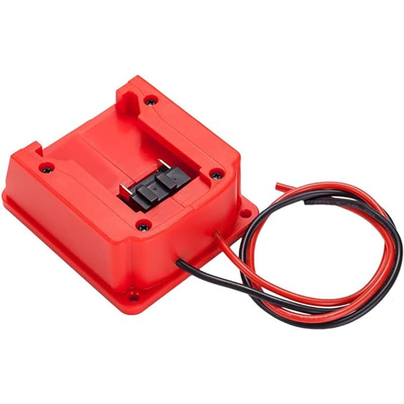 Milwaukee M18 Lithium Battery Converter for Power Tool Battery DIY Connection with Wire Adapter