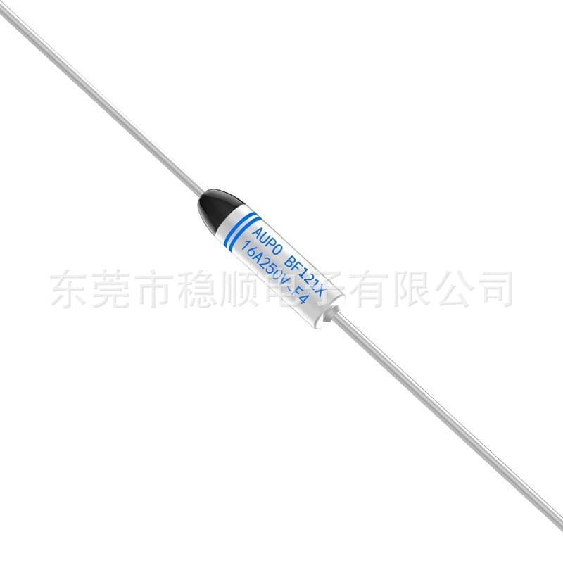 AUPO BFX Series 16A 73°C~257°C Thermal Fuse Metal Case Organic Type Thermal Cutoff