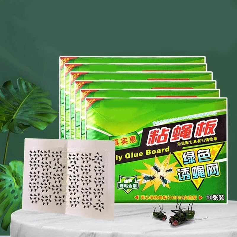 Strong Sticky Fly Trap Paper Glue Board Mosquito Killer Catcher Fly Catcher Tool for Home Use