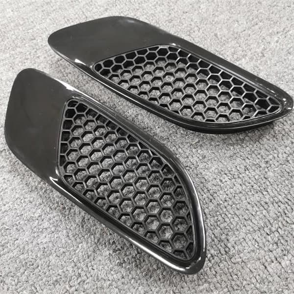 Langyu For BMW M3 Hood ABS Vent Matte Black Black Body Plastic Hood Body Plastic