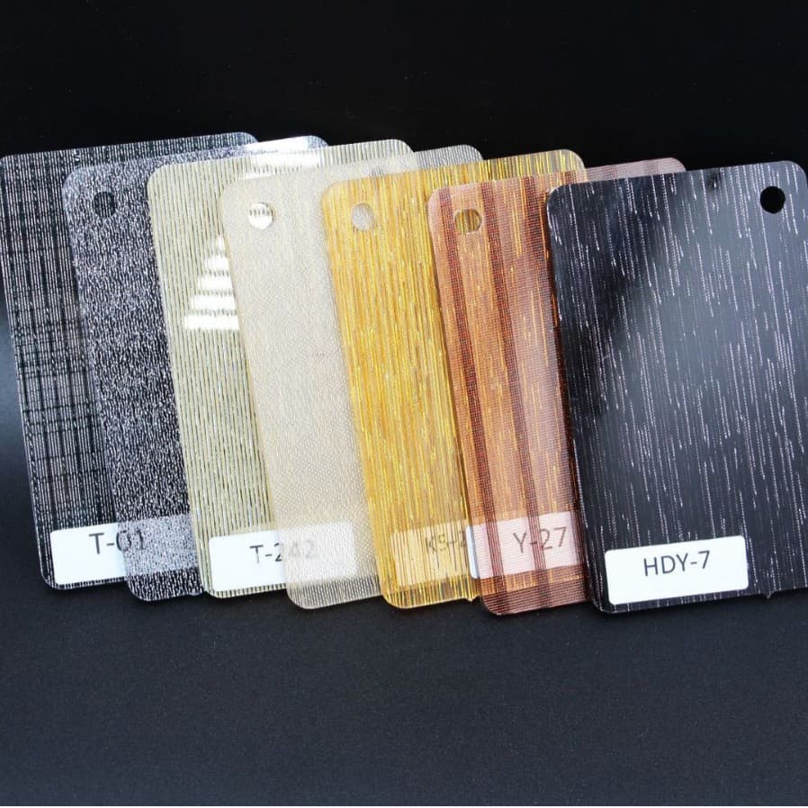 Factory direct sale of imitation wire mesh patterned semi-transparent acrylic sheets, various styles, waterproof, high-transparency acrylic panels.