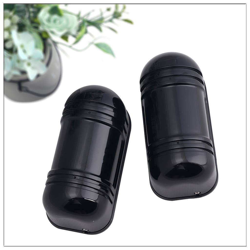 New Two-Beam Infrared Barrier Alarm, Outdoor Security Anti-Theft Device with Easy Installation Infrared Detector