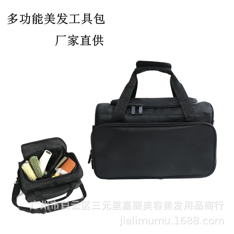 Large Capacity Beauty And Hairdressing Tool Bag Black Portable Scissors Tool Pouch Handyman Tool Bag Factory Stock Available