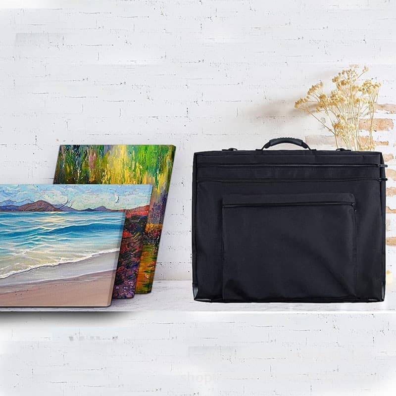 Korean Hot-Selling Art Portfolio Case, Large Capacity Painting Briefcase for Artwork Storage