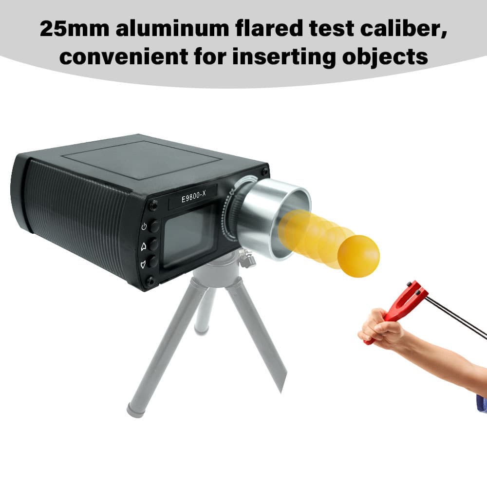 Cross-border Hot Seller E9800-X Speed Tester High-Precision Multifunctional Velocity Meter Water Gel Initial Speed Rate Kinetic Energy