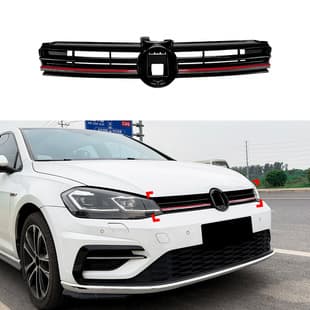 For Volkswagen Golf 7.5 Golf MK7.5 2017-2019 R-Style Front Grille Intake Grille Modification