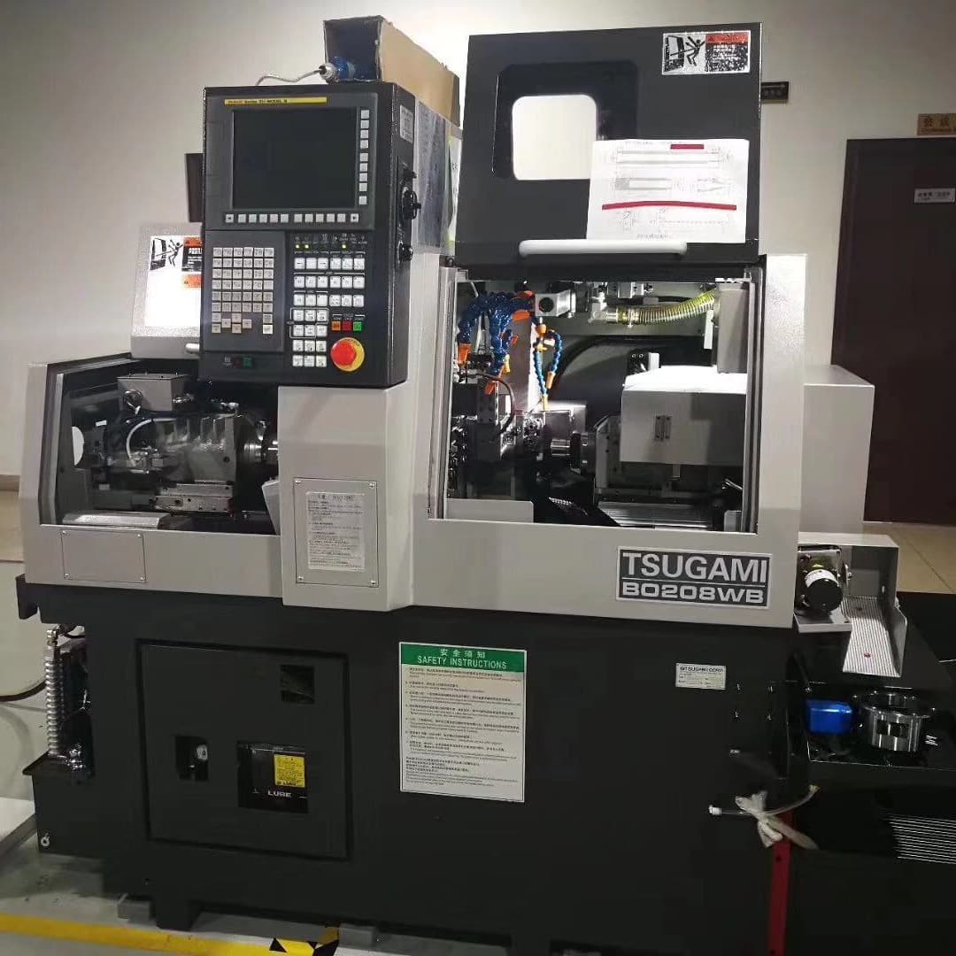 CNC Turret Lathe - Tsugami Turret Lathe M06J - Tsugami Turret Tailstock Lathe