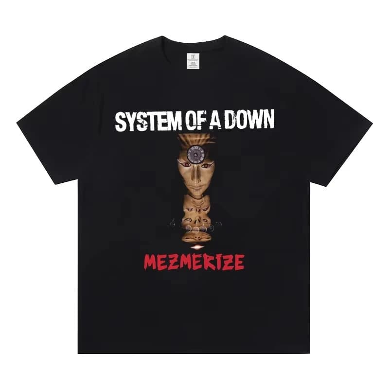 [Cross-border EU Size] 2025 System of A Down Band T-shirt Cotton Soft