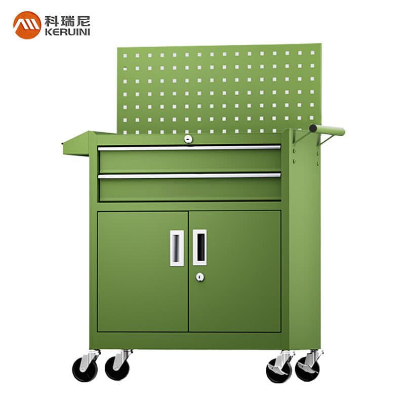 Workshop Repair Tool Cart, Automotive Drawer-Type Mobile Multi-Function Tool Cabinet with Multiple Drawers