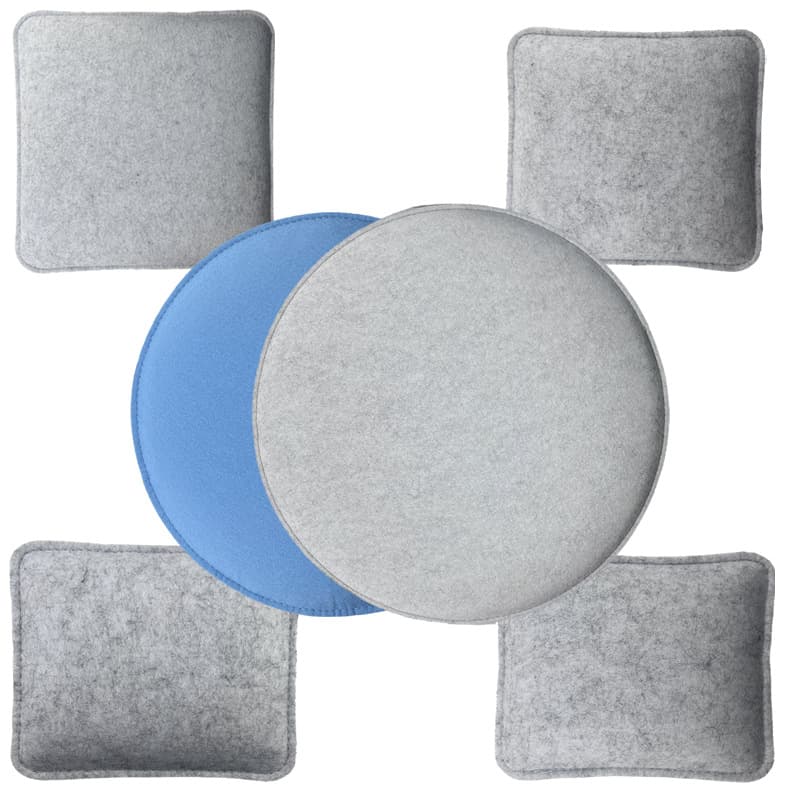 Felt DIY Needle Felting Mat Rectangular Round Pad Wool Felting Work Mat Chair Cushion