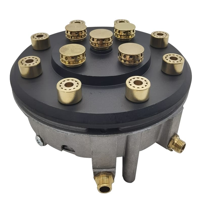 Exquisite Burner Head Accessories Universal Built-in Gas Stove Thirteen-Gun Nine-Head High Fire Power Energy-Saving Thickened Burner