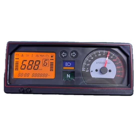 Motorcycle modification vehicle LCD instrument CBT125 series instrument speed waterproof scooter
