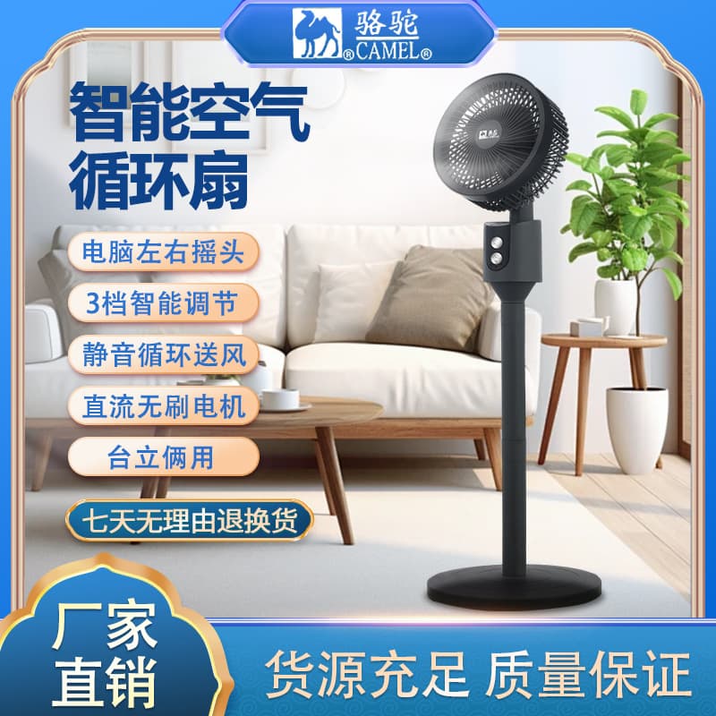 Customized circulating fan electric fan floor fan cross-border trade air circulation fan DC power saving silent electric fan