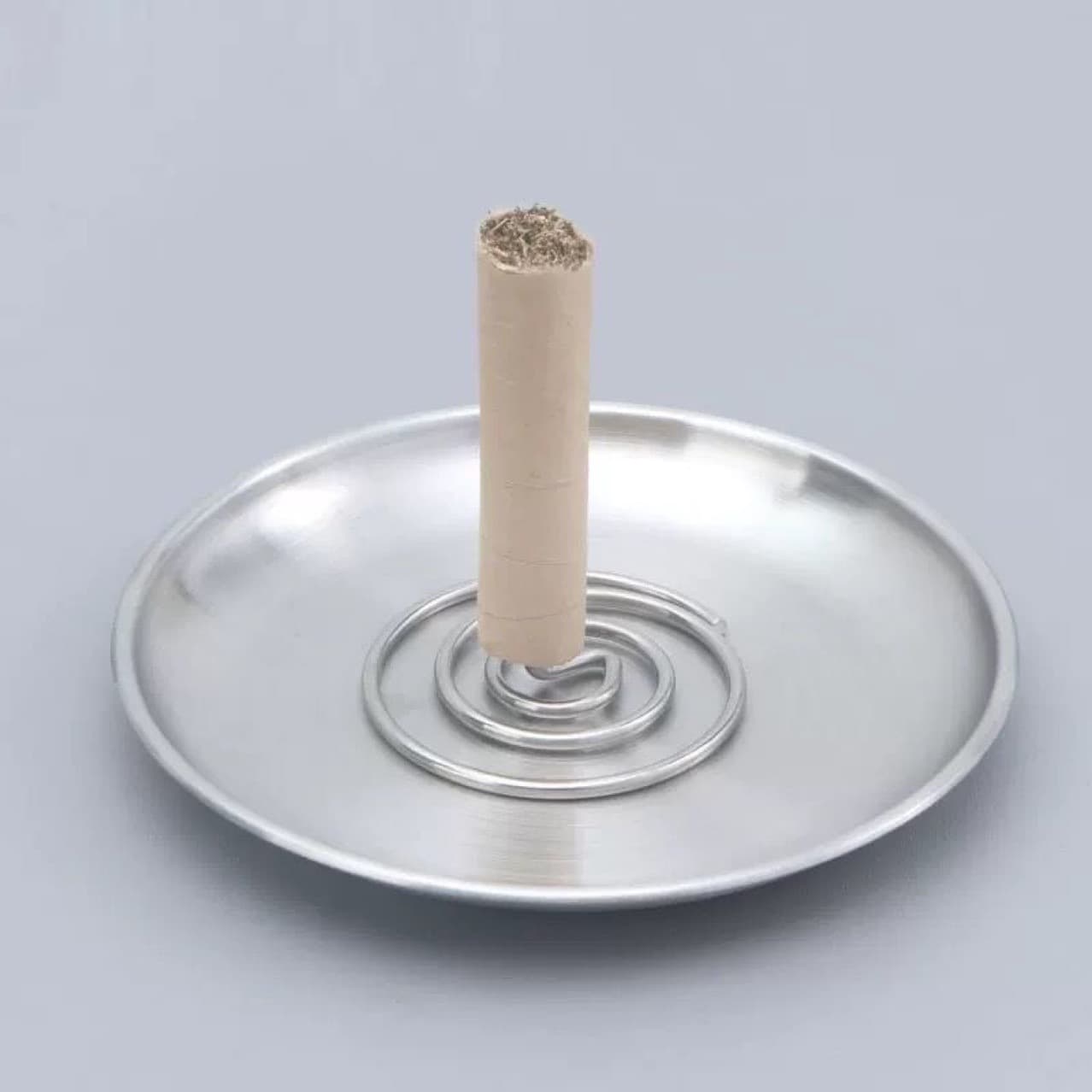 Stainless Steel Moxa Stick Incense Holder, Large Tray for Moxa Sticks, Moxa Fixing Pin, and Sachet
