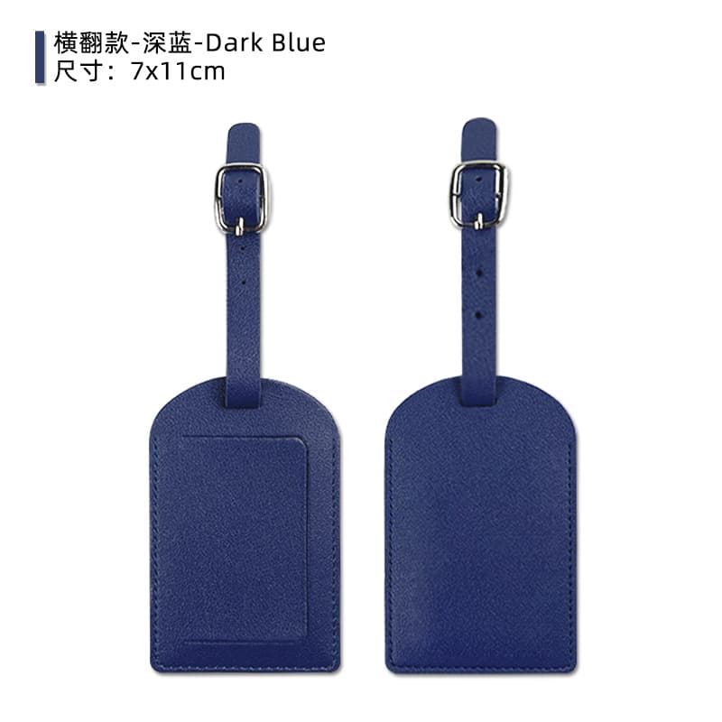 PU Luggage Tag Travel Suitcase Tag Boarding Pass Cross-Border Anti-Loss Hanger Logo Luggage Tag
