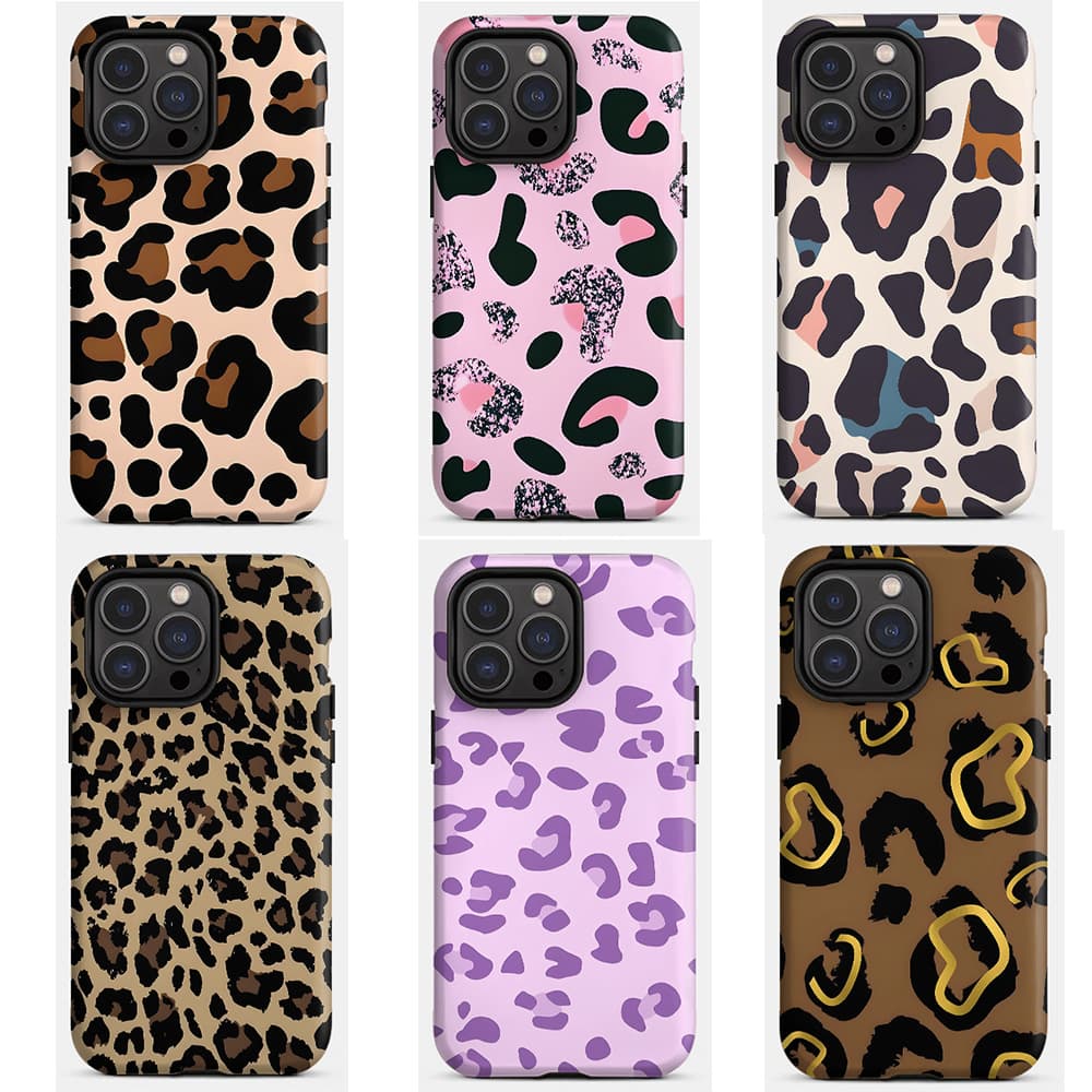 Amazon Bestseller Classic Leopard Print Compatible with iPhone 17 Sexy Phone Case for Apple 16 Pro Max Dual-Layer Film Hard Case