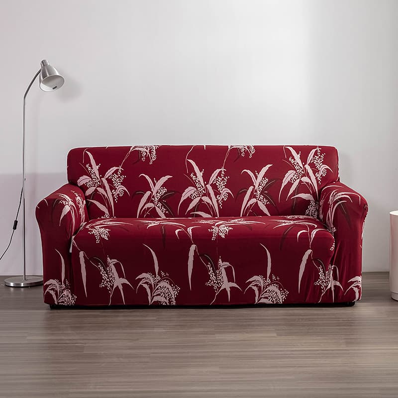 Cross-border Minimalist Modern Leather Sofa Set with Stretch Full-Cover European Fabric Cover, Dust-Proof Cushion Wholesale