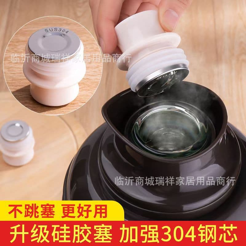 8 lbs. 5 lbs. New high-end 304 stainless steel thermos bottle stopper material, high temperature resistant and non-deformable thermos bottle stopper