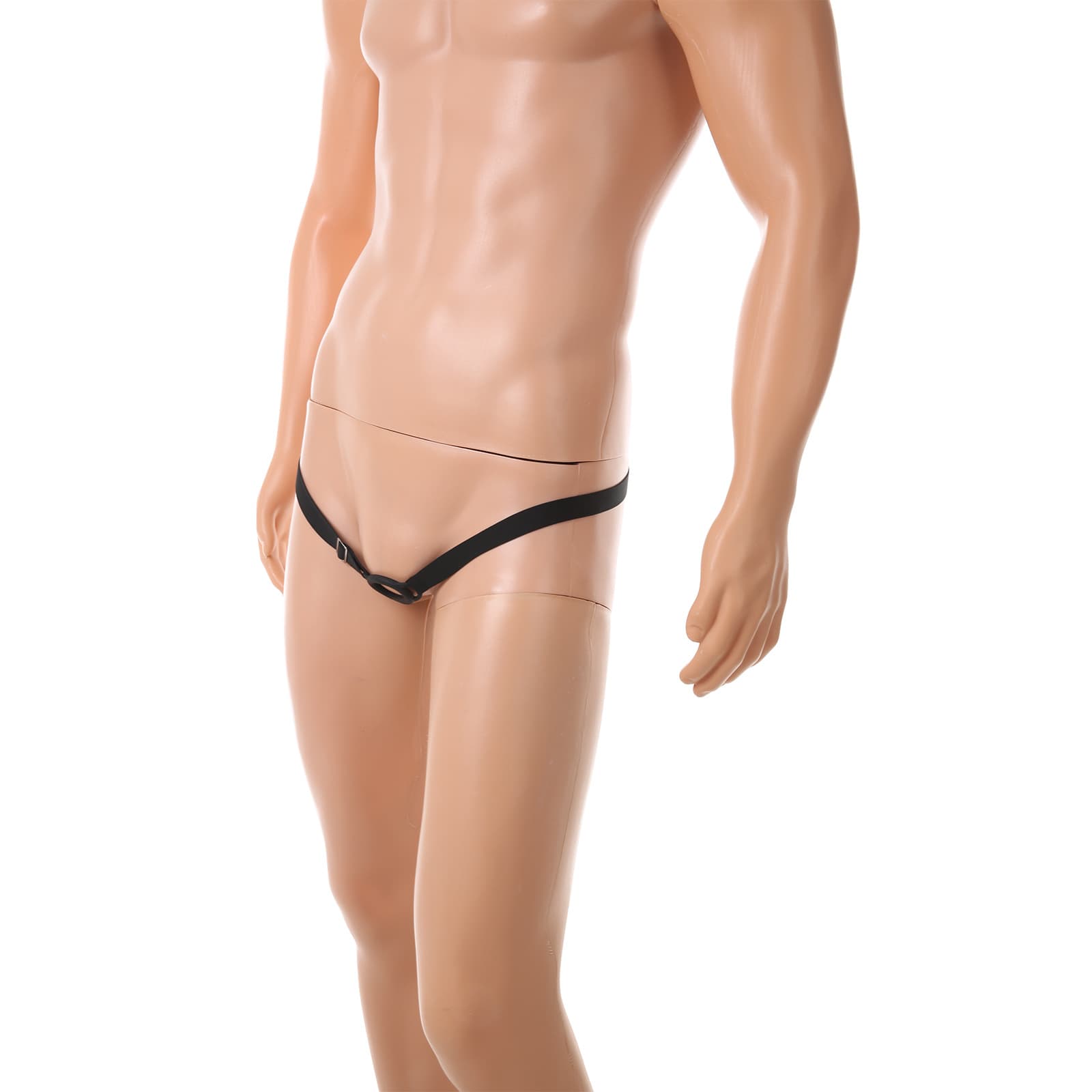 CLEVER-MEN MODE Men's Locking Underwear Large Silicone Ring Delay Underwear Gay Underwear Size Optional