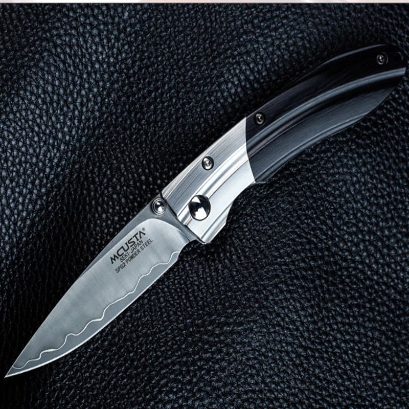 Outdoor Folding Knife US Navy Tactical Knife Japanese Short Knife Camping Gear Straight Knife Hunting Portable Knife