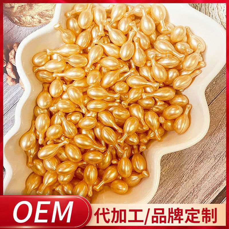 Fullerene Placenta Sheep Placenta Essence Capsules "Chicken Leg" Essence Cosmetics "Chicken Leg" Capsules Factory
