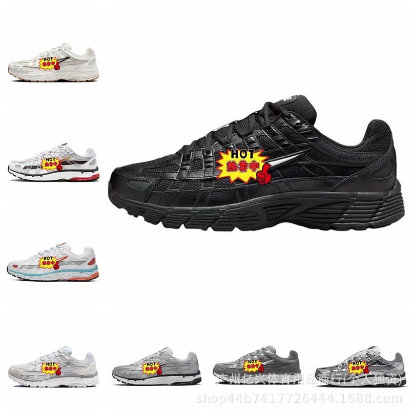Putian Men's Shoes P-6000 Breathable Cross-border Sports Shoes Men's and Women's Dad Sneakers Original Running Shoes