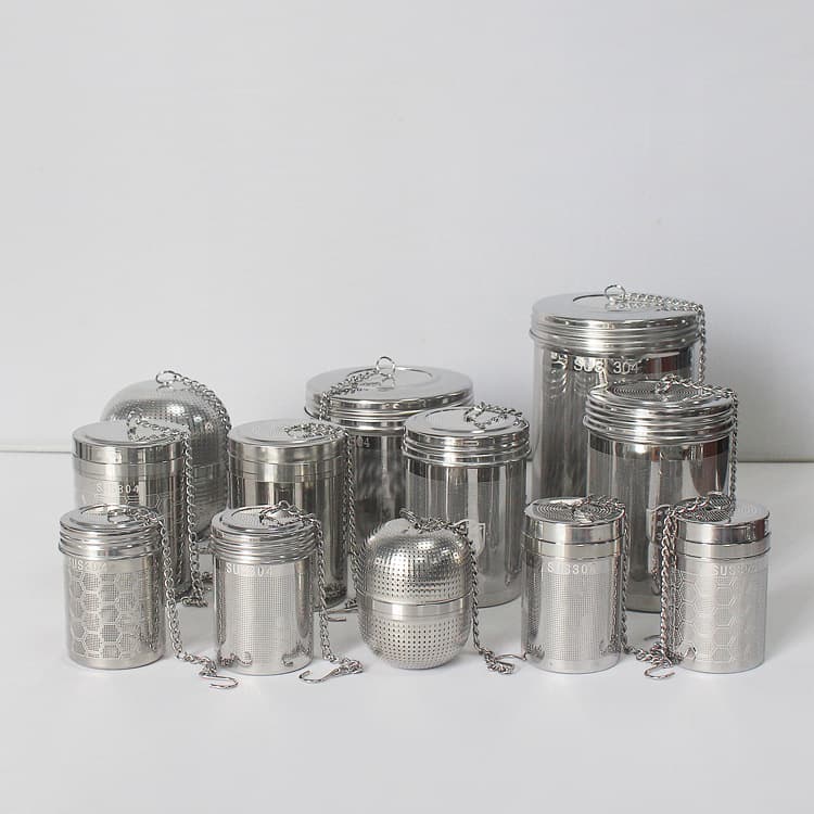 304 Stainless Steel Health Pot Filter Mesh, Thermos Cup, Teapot, Tea Brewing Spice Ball, Brine Basket, Tea Strainer, Tea Filter