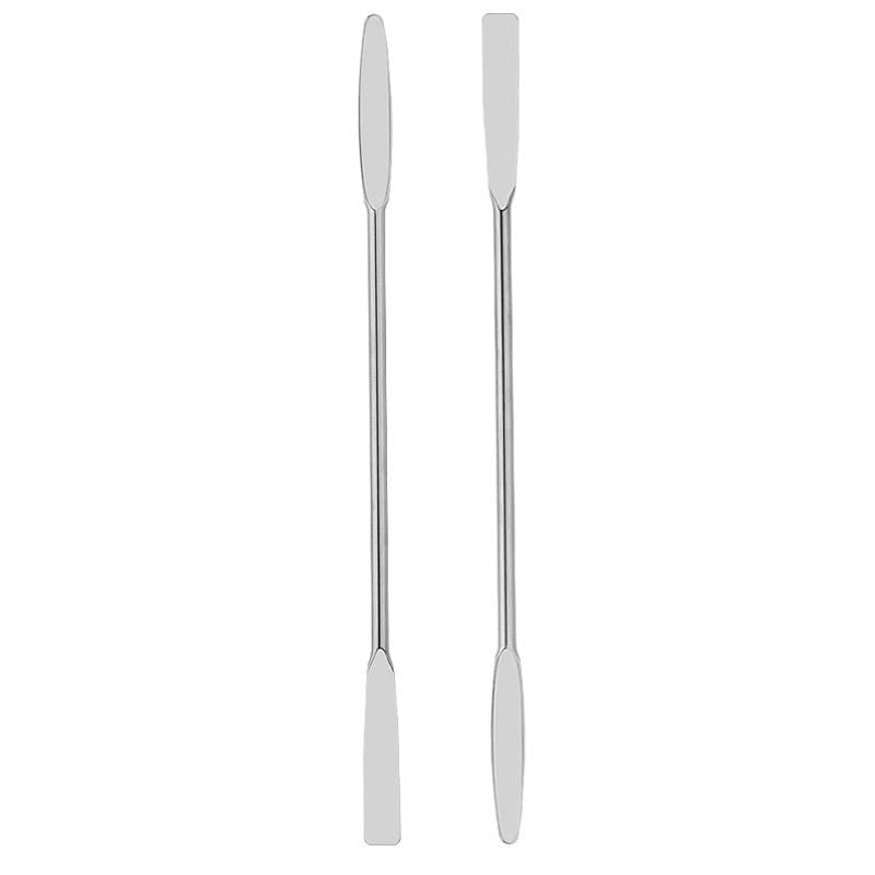 Spot manicure glue stick, stainless steel color stick, double-ended professional color mixing stick, painted metal tool